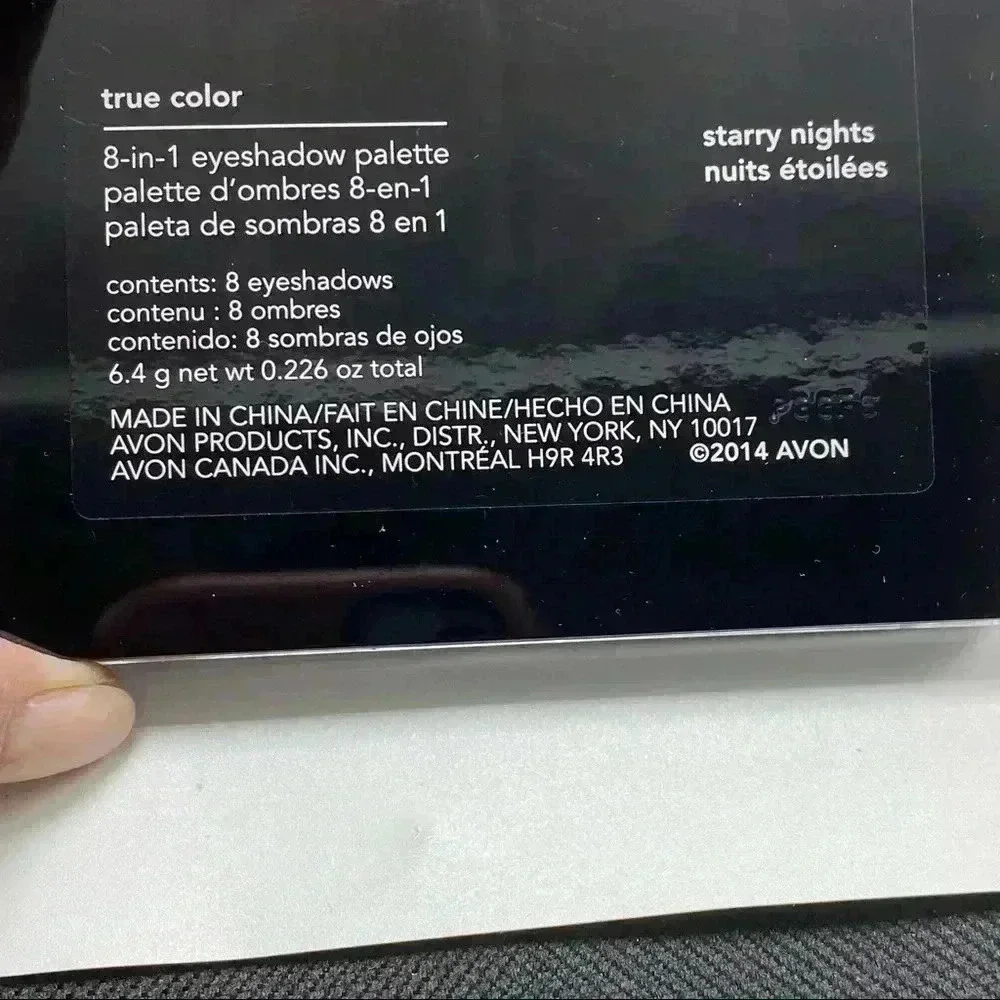 Avon true color 8 in 1 eyeshadow palette starry nights